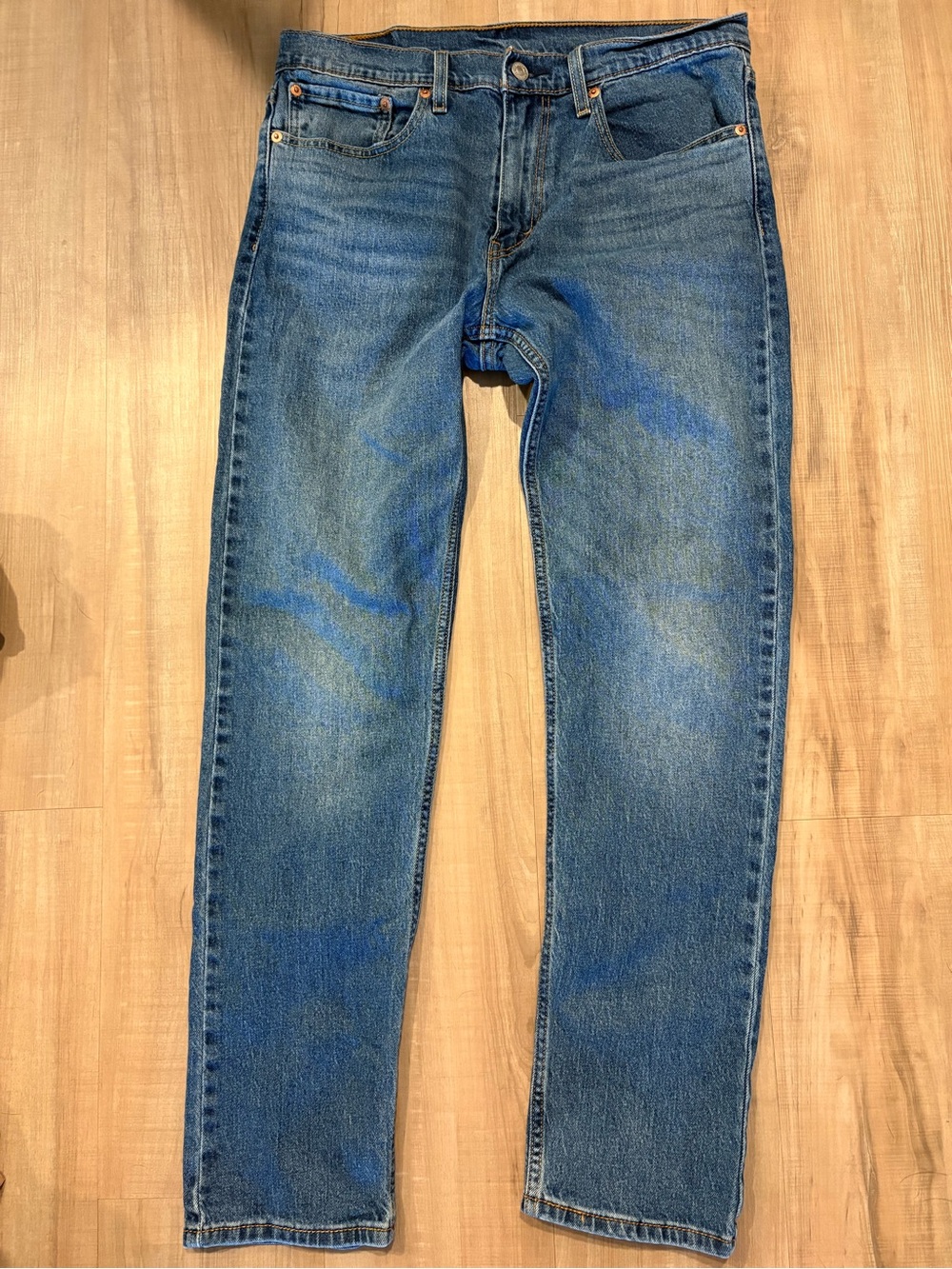 Levi's Men's Medium Blue Straight Jeans